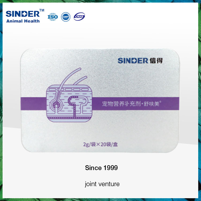 Suplemento nutricional para piel y cabello para mascotas Hair Slip Shine Thick