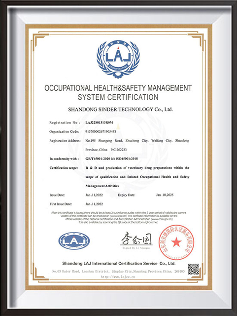 ISO45001-Shandong Sinder-EN&CN_01